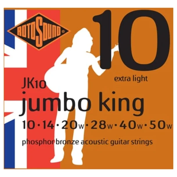 Rotosound JK10 Phosp. Bronze 10-50
